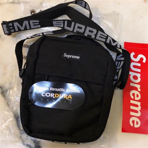 fake supreme ss18 shoulder bag|supreme ss18 backpack.